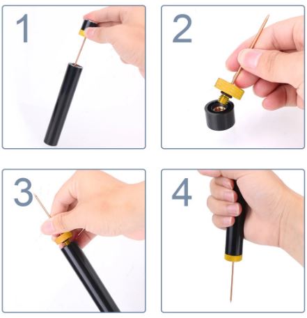 PUMP ACTION WINE BOTTLE OPENER